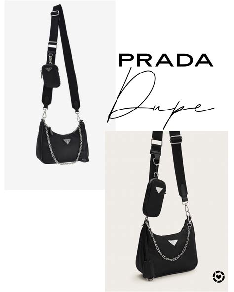 prada crossbody bag nylon dupe|prada nylon backpack dupe.